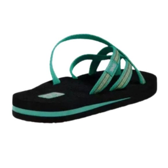 NWT Teva Lindi Sea Glass Mint Green Flip Flop - Picture 4 of 7